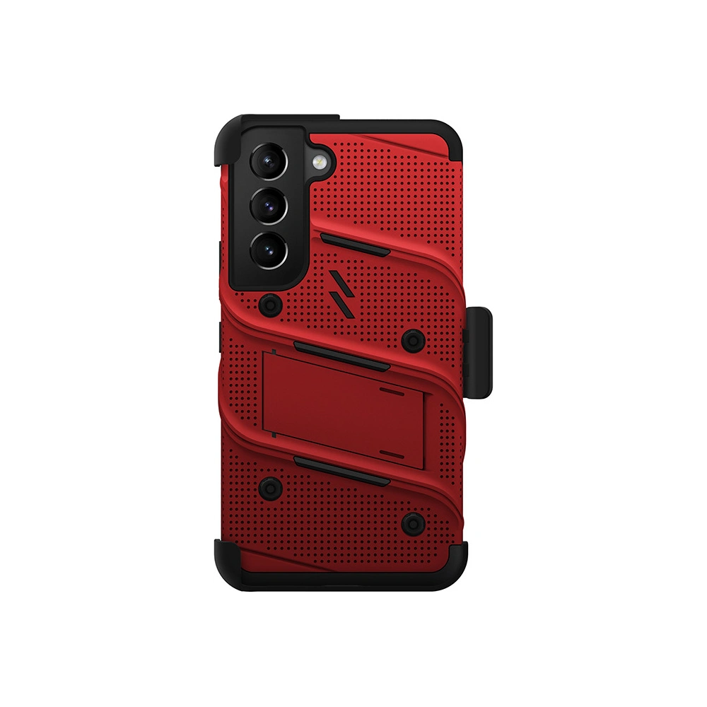 Hurtownia GSM - Etui ZIZO BOLT Series Samsung Galaxy S22 + sklo (červené) - ZIZ094RED - {ean13} - Hurt