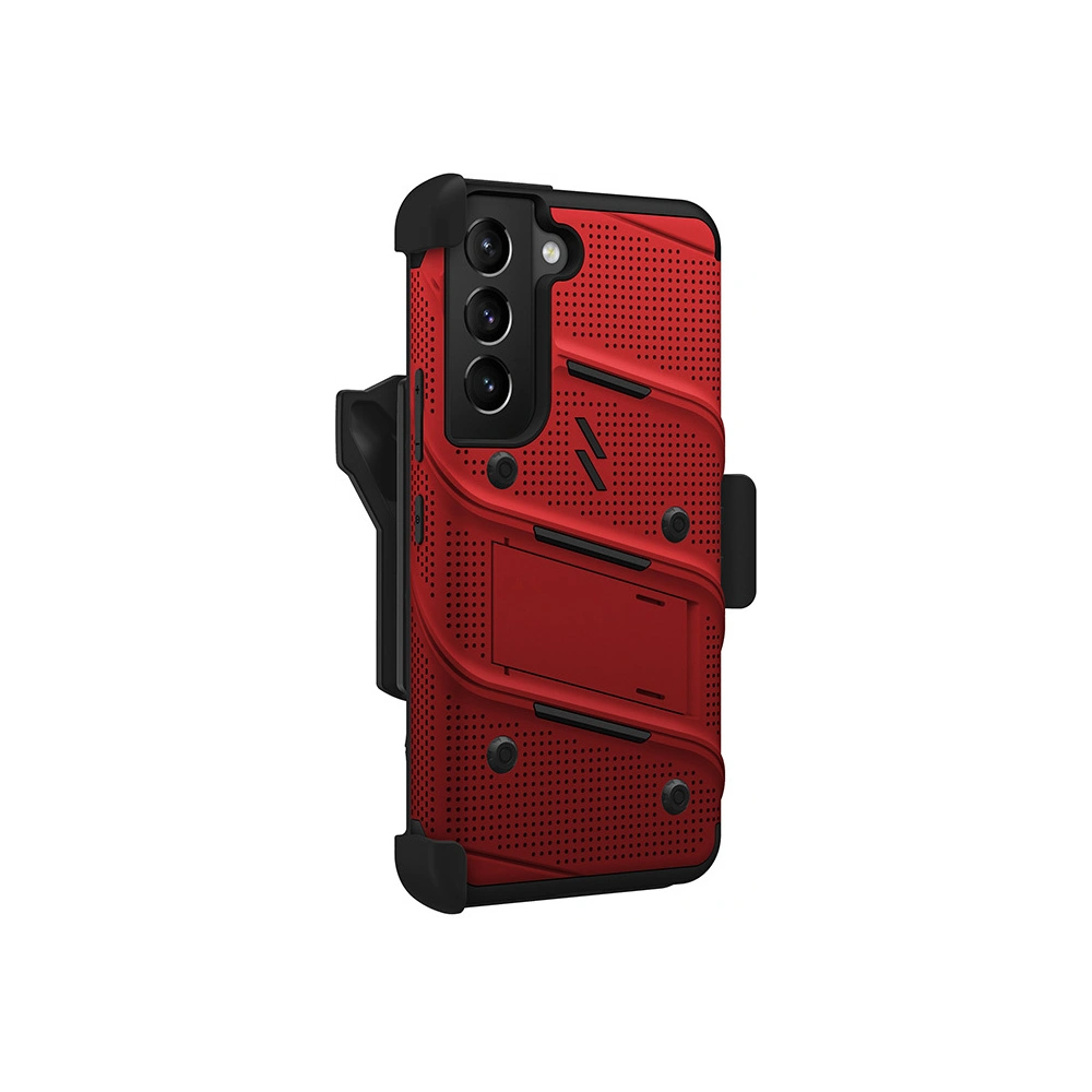Hurtownia GSM - Etui ZIZO BOLT Series Samsung Galaxy S22 + sklo (červené) - ZIZ094RED - {ean13} - Hurt