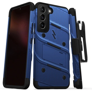 Hurtownia GSM - Etui ZIZO BOLT Series Samsung Galaxy S22 + sklo (modré) - ZIZ095BLU - {ean13} - Hurt