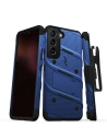 Wholesale ZIZO BOLT Bundle Samsung Galaxy S22 Case - Blue & Black - ZIZ095BLU - {ean13} - Hurt