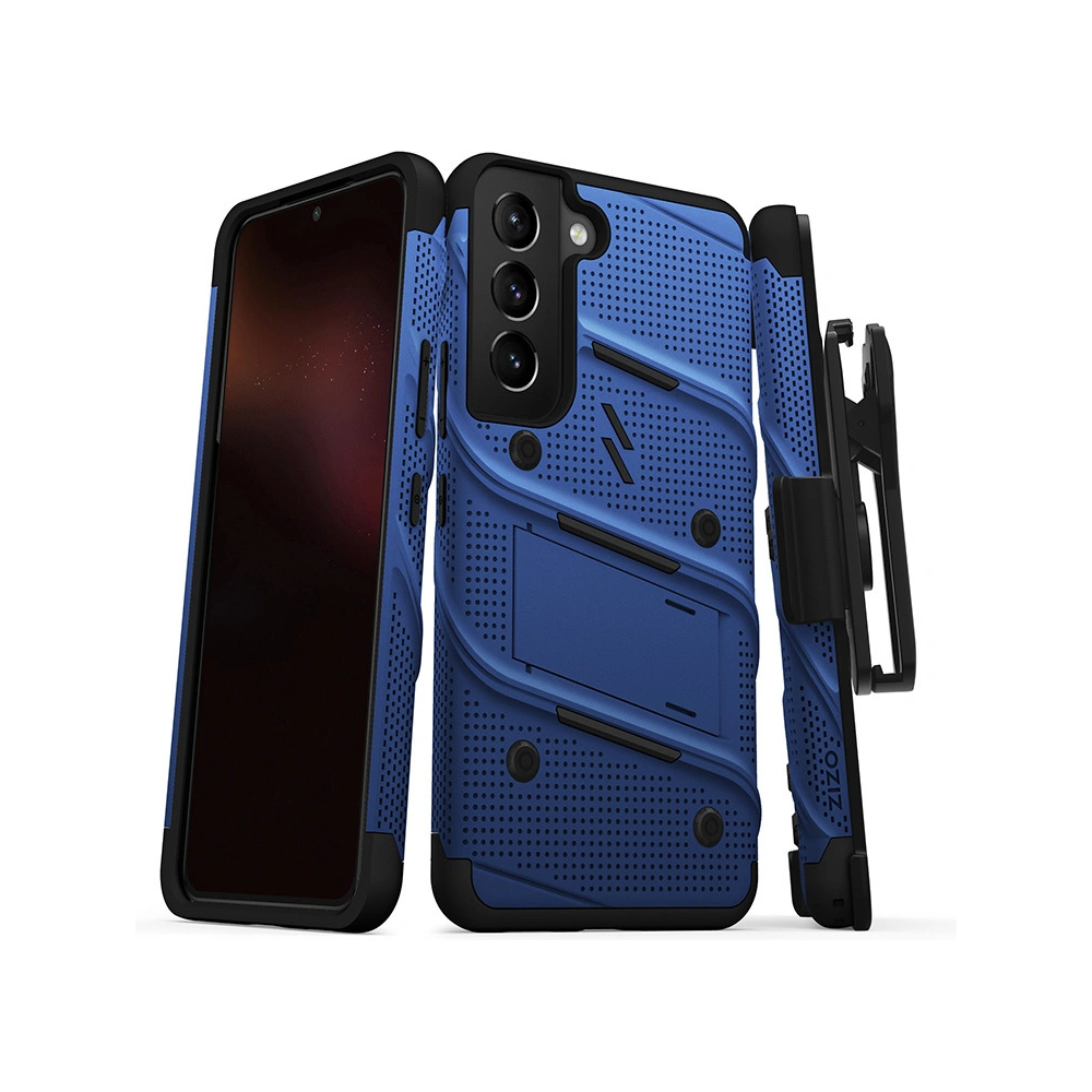 Hurtownia GSM - Etui ZIZO BOLT Series Samsung Galaxy S22 + sklo (modré) - ZIZ095BLU - {ean13} - Hurt