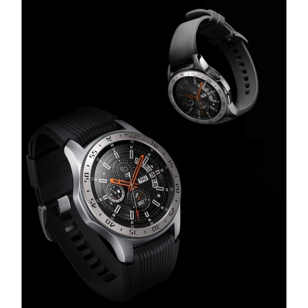 Hurtownia GSM - Pokrytí na tachymetr Ringke Samsung Galaxy Gear S3/Watch 46mm nerezová ocel stříbrná GW-46-01 - RGK846SSLV - {ean13} - Hurt