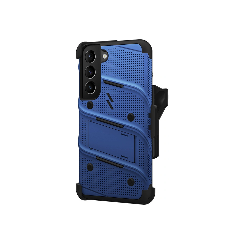 Hurtownia GSM - Etui ZIZO BOLT Series Samsung Galaxy S22 + sklo (modré) - ZIZ095BLU - {ean13} - Hurt