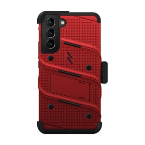Hurtownia GSM - Etui ZIZO BOLT Series Samsung Galaxy S22+ Plus + szkło (czerwony) - ZIZ097RED - {ean13} - Hurt