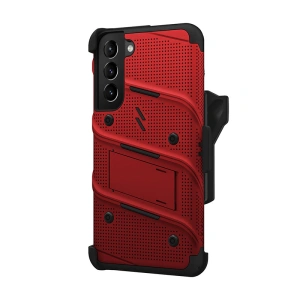 Hurtownia GSM - Etui ZIZO BOLT Series Samsung Galaxy S22+ Plus + szkło (czerwony) - ZIZ097RED - {ean13} - Hurt