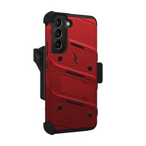 Hurtownia GSM - Etui ZIZO BOLT Series Samsung Galaxy S22+ Plus + szkło (czerwony) - ZIZ097RED - {ean13} - Hurt