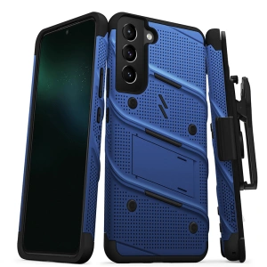 Hurtownia GSM - Etui ZIZO BOLT Series Samsung Galaxy S22+ Plus + szkło (niebieski) - ZIZ098BLU - {ean13} - Hurt