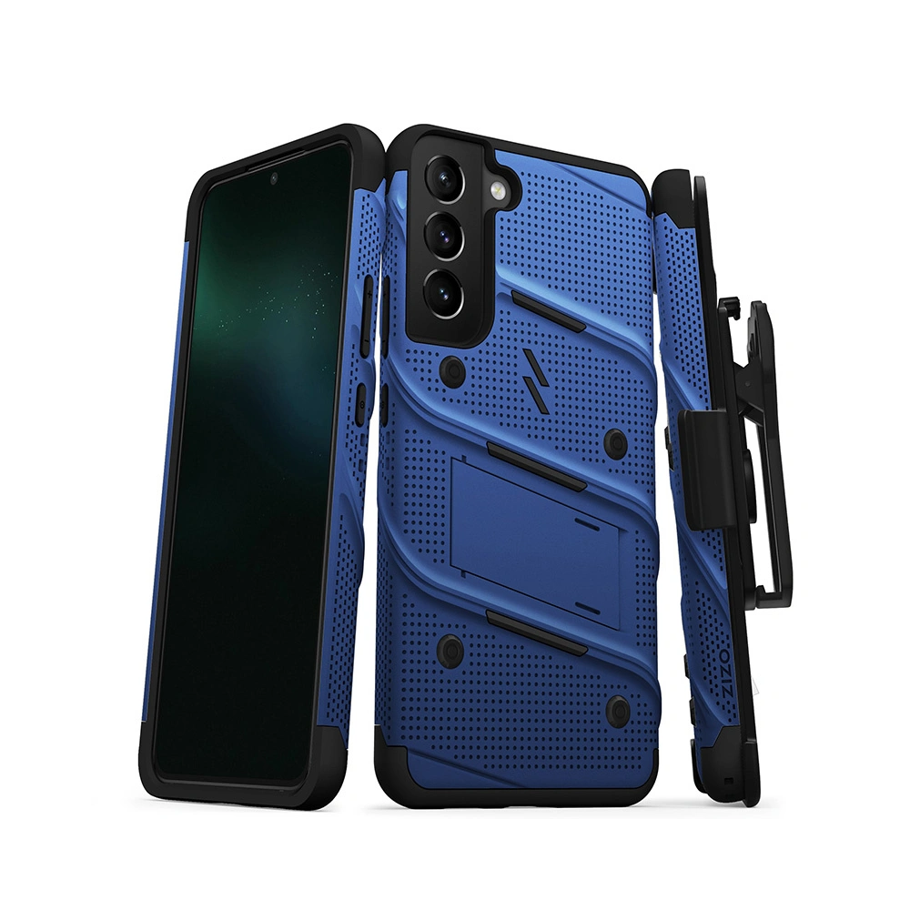 Hurtownia GSM - Etui ZIZO BOLT Series Samsung Galaxy S22+ Plus + sklo (modrá) - ZIZ098BLU - {ean13} - Hurt