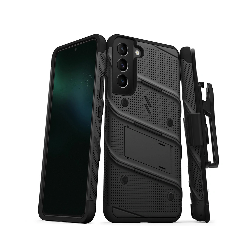 Hurtownia GSM - Etui ZIZO BOLT Series Samsung Galaxy S22+ Plus + sklo (černé) - ZIZ099BLK - {ean13} - Hurt