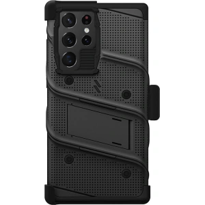 Hurtownia GSM - Etui ZIZO BOLT Series Samsung Galaxy S22 Ultra + sklo (černé) - ZIZ102BLK - {ean13} - Hurt
