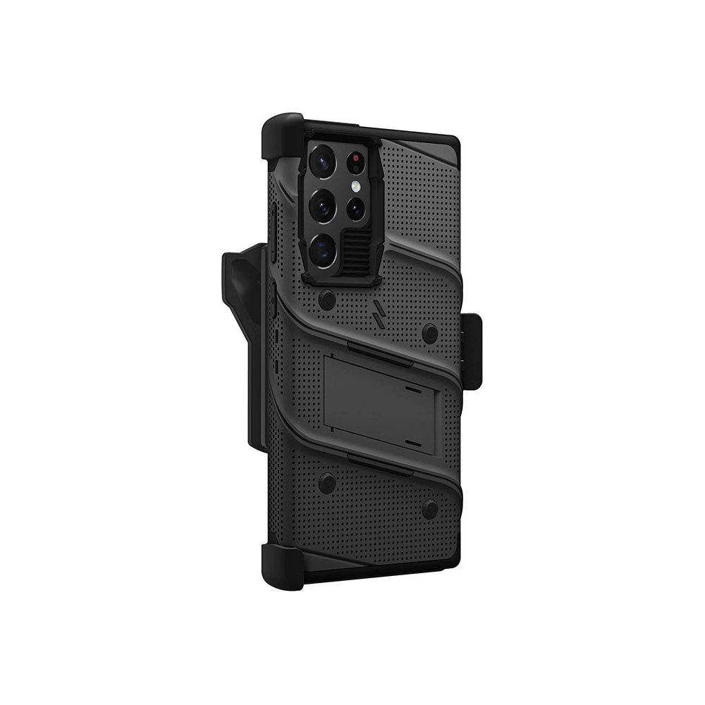 Hurtownia GSM - Etui ZIZO BOLT Series Samsung Galaxy S22 Ultra + sklo (černé) - ZIZ102BLK - {ean13} - Hurt