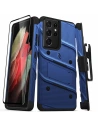 Hurtownia GSM - Etui ZIZO BOLT Series Samsung Galaxy S21 Ultra + szkło (Blue) - ZIZ104BLU - {ean13} - Hurt