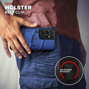 Hurtownia GSM - Etui ZIZO BOLT Series Samsung Galaxy S21 Ultra + szkło (Blue) - ZIZ104BLU - {ean13} - Hurt