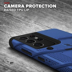 Hurtownia GSM - Etui ZIZO BOLT Series Samsung Galaxy S21 Ultra + szkło (Blue) - ZIZ104BLU - {ean13} - Hurt