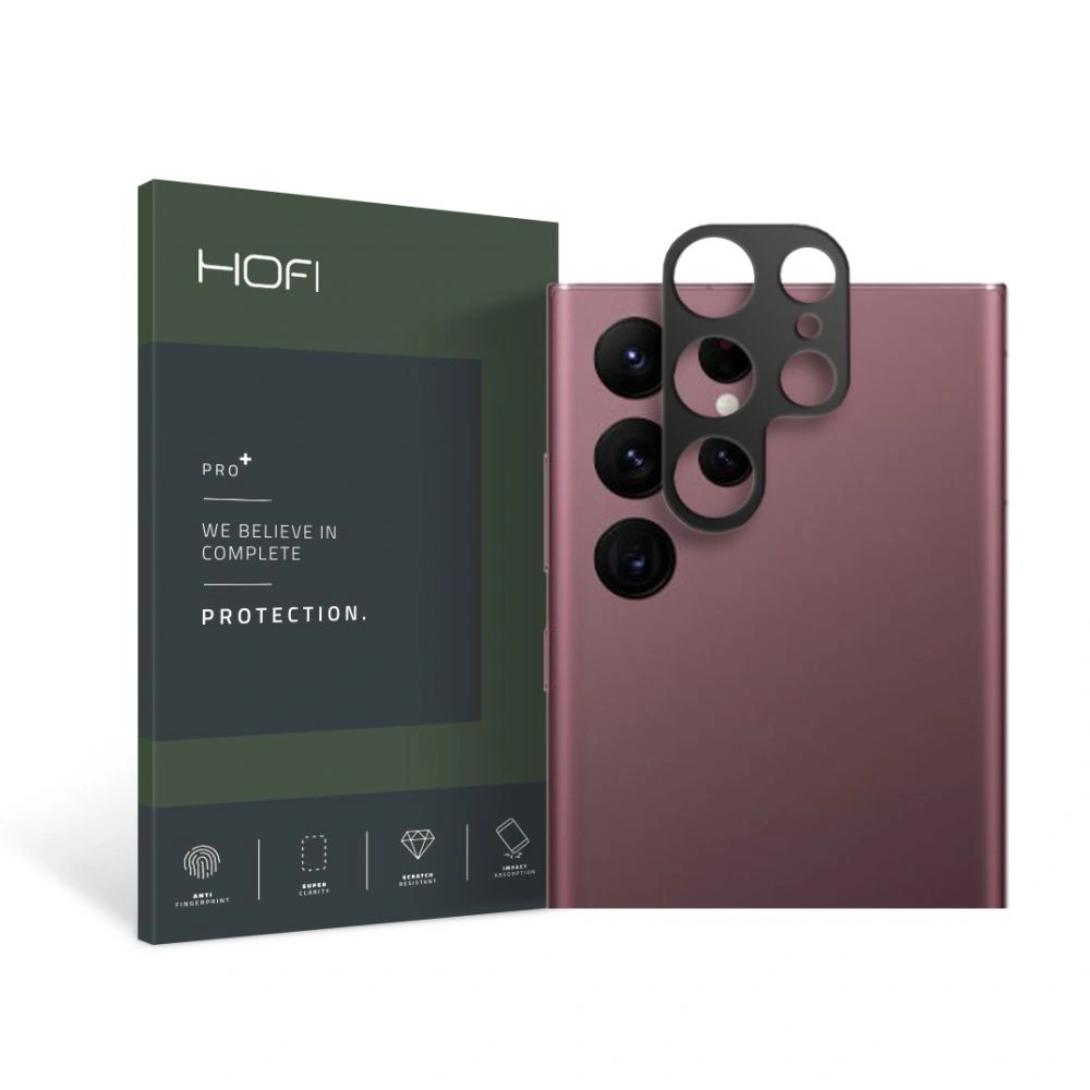 Hurtownia GSM - Nakládka Hofi Alucam Pro+ Samsung Galaxy S22 Ultra černá - HOFI186BLK - {ean13} - Hurt