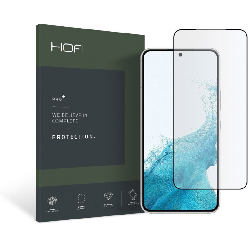 Hofi Distributor - 9589046919800 - HOFI187BLK - Hofi Glass Pro+ Samsung Galaxy S22 Black - B2B homescreen