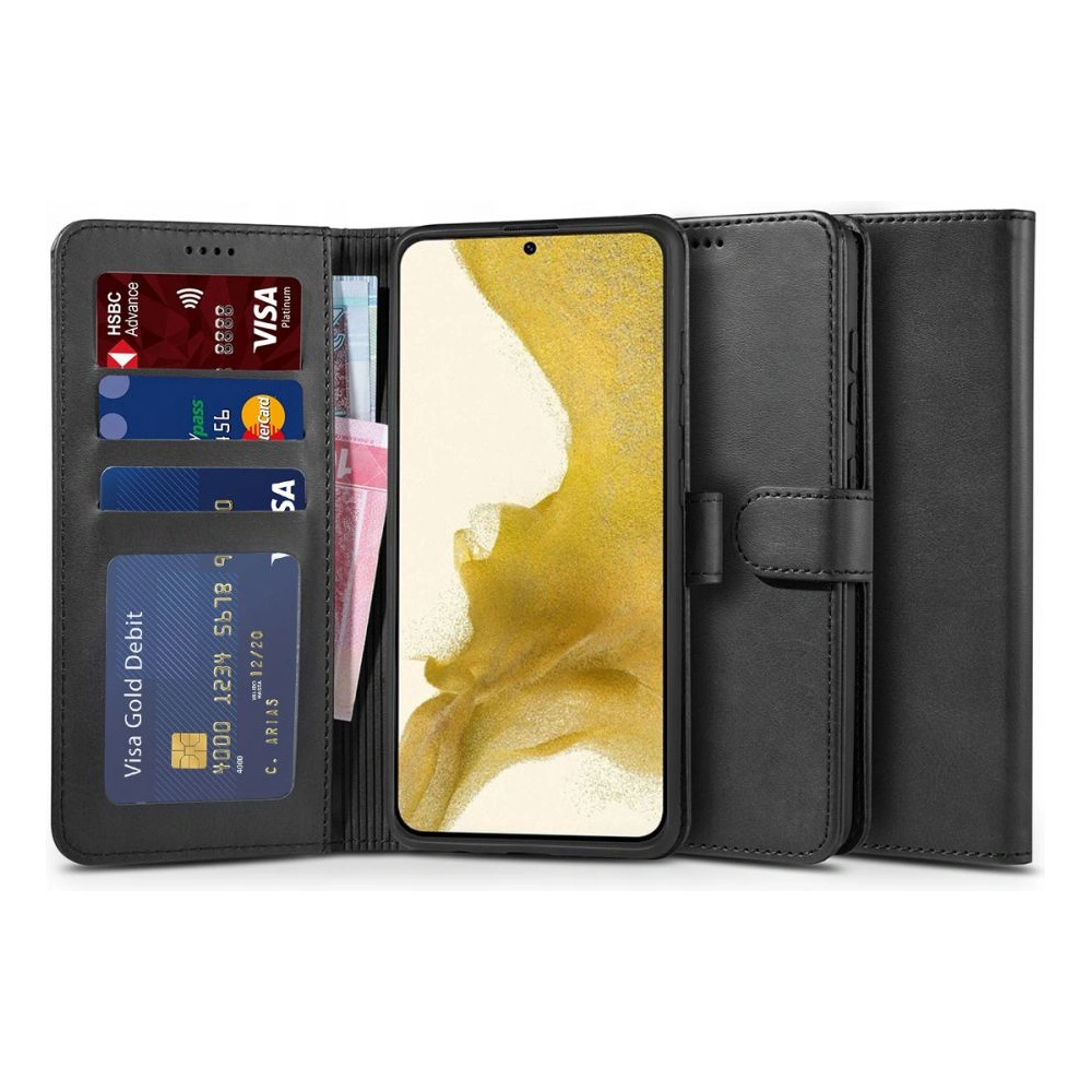 Hurtownia GSM - Etui Tech-Protect Wallet Samsung Galaxy S22+ Plus Černé - THP844BLK - {ean13} - Hurt