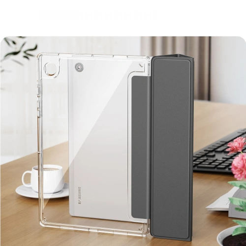 Etui Infiland Rugged Crystal Samsung Galaxy Tab A8 10.5 Space Grey