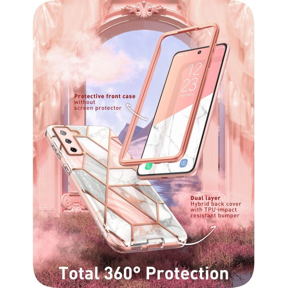 Hurtownia GSM - Etui Supcase Cosmo Samsung Galaxy S22+ Plus Mramor - SPC227MRB - {ean13} - Hurt