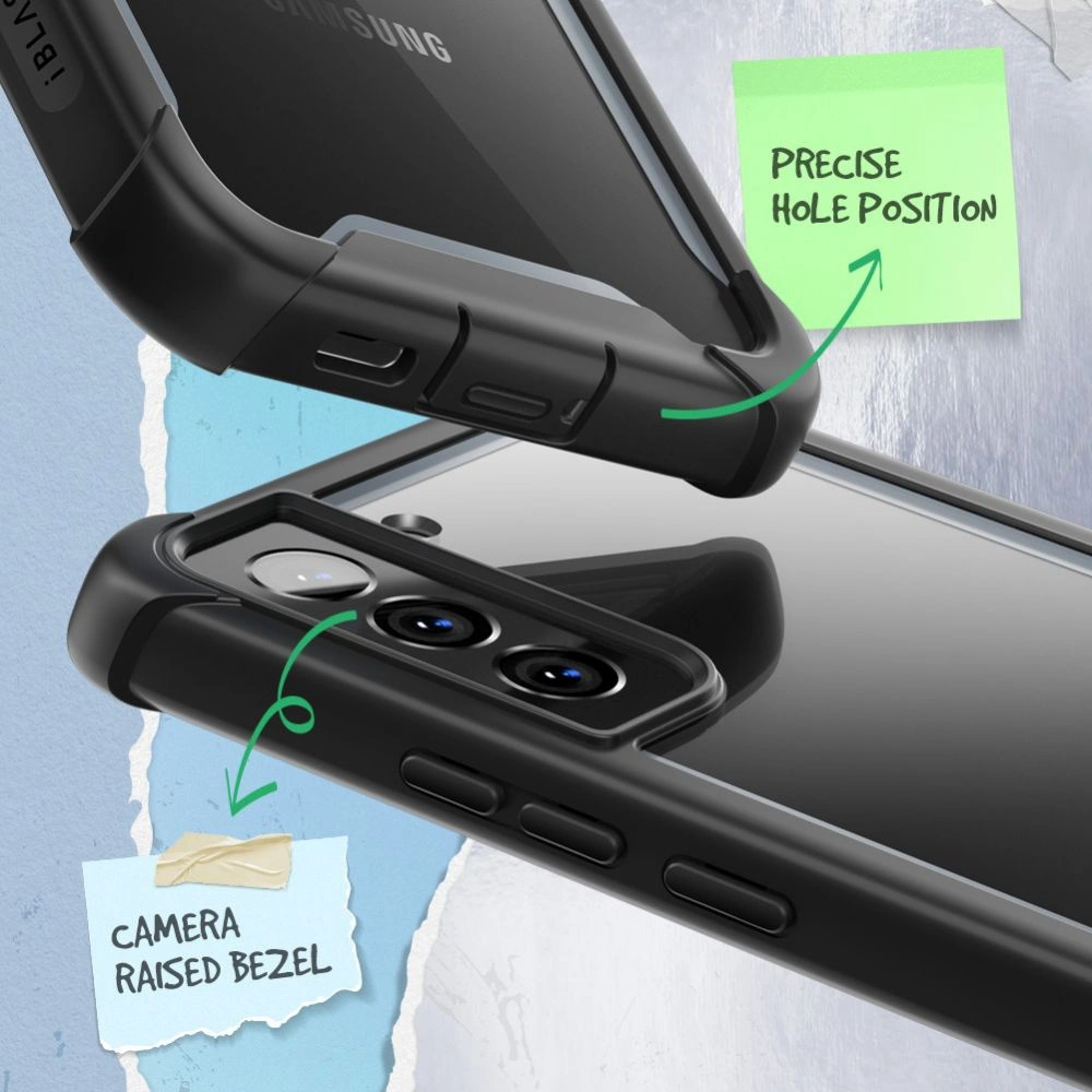 Hurtownia GSM - Etui Supcase IBLSN Ares Samsung Galaxy S22+ Plus černé - SPC229BLK - {ean13} - Hurt
