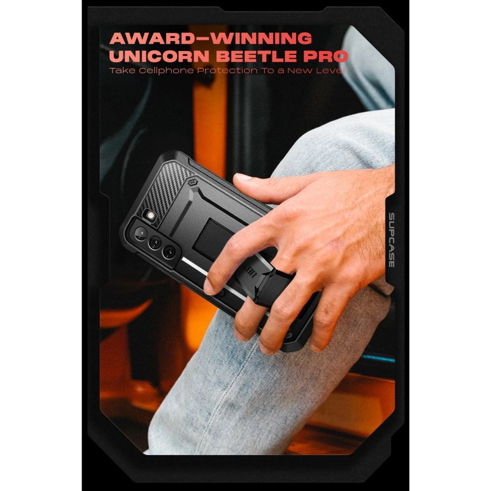 Hurtownia GSM - Etui Supcase Unicorn Beetle Pro Samsung Galaxy S22 černé - SPC230BLK - {ean13} - Hurt
