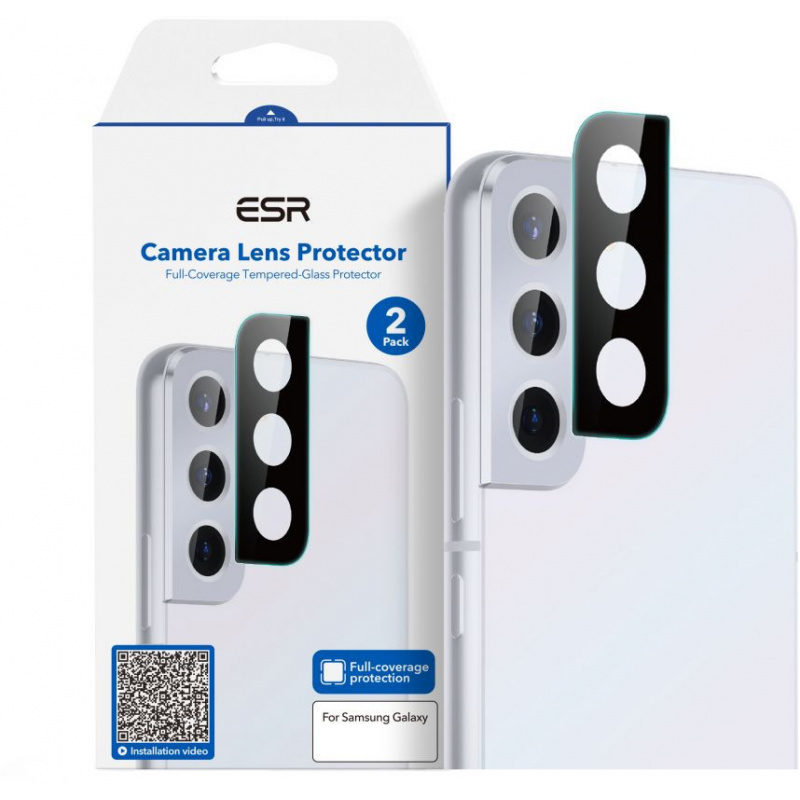ESR Distributor - 4894240159484 - ESR465BLK - ESR Camera Lens Samsung Galaxy S22/S22+ Plus Black - B2B homescreen