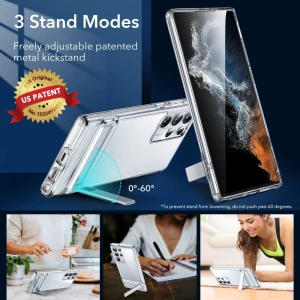homescreen.pl - Etui ESR Air Shield Boost Samsung Galaxy S22 Ultra Clear