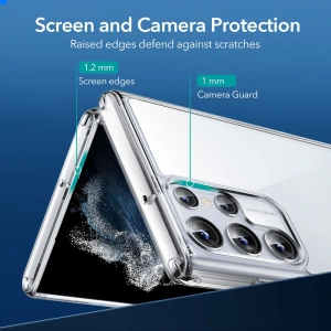 homescreen.pl - Etui ESR Air Shield Boost Samsung Galaxy S22 Ultra Clear