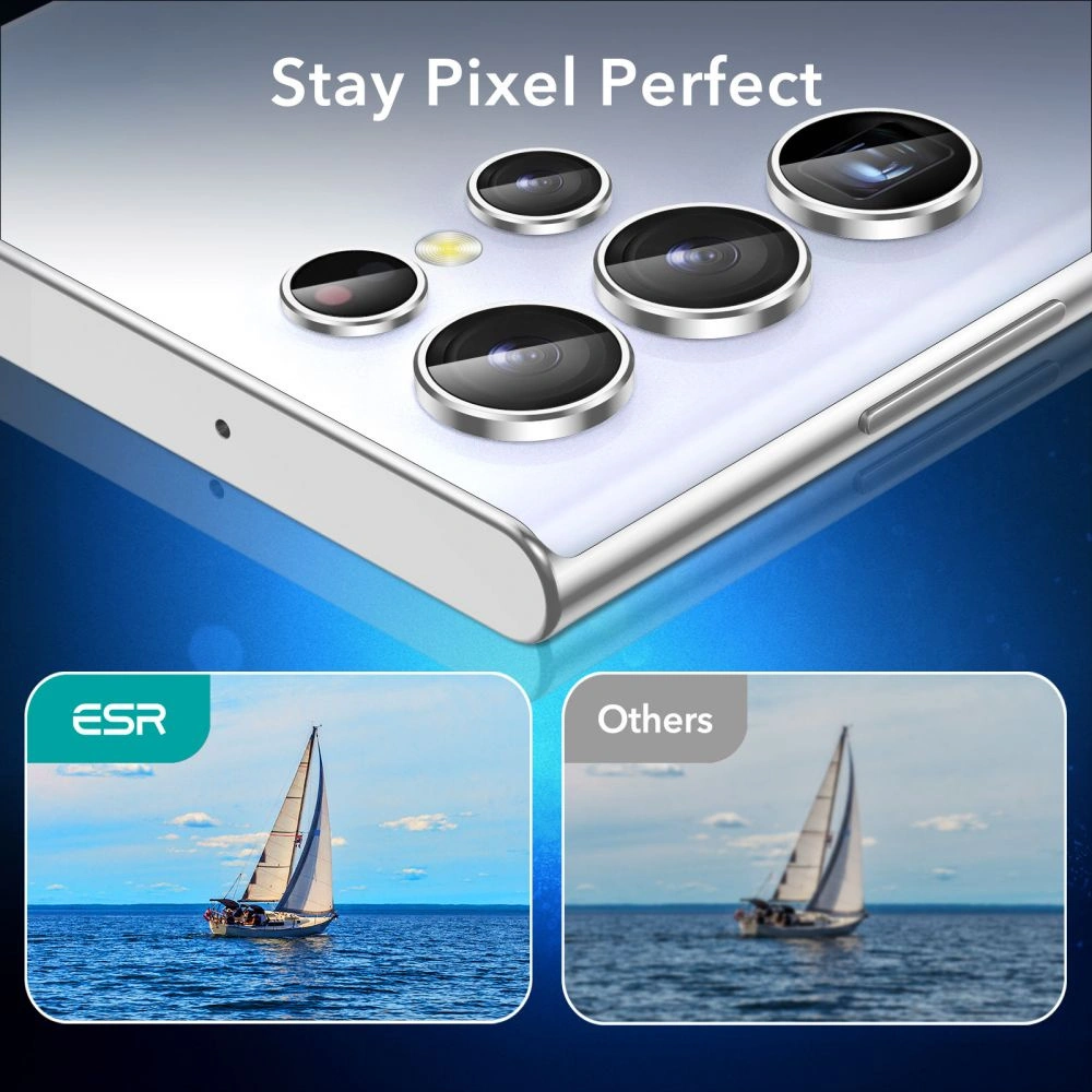 Wholesale ESR Camera Lens Samsung Galaxy S22 Ultra Black - ESR469BLK - {ean13} - Hurt