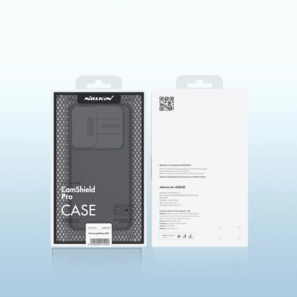 Hurtownia GSM - Etui Nillkin Camshield Pro Samsung Galaxy S22 černá - NLK304BLK - {ean13} - Hurt