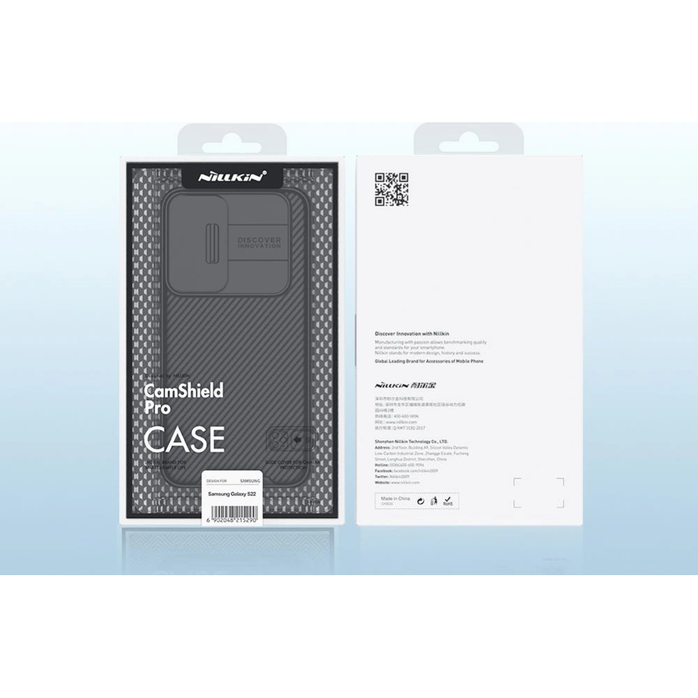 Hurtownia GSM - Etui Nillkin Camshield Pro Samsung Galaxy S22+ Plus černé - NLK305BLK - {ean13} - Hurt
