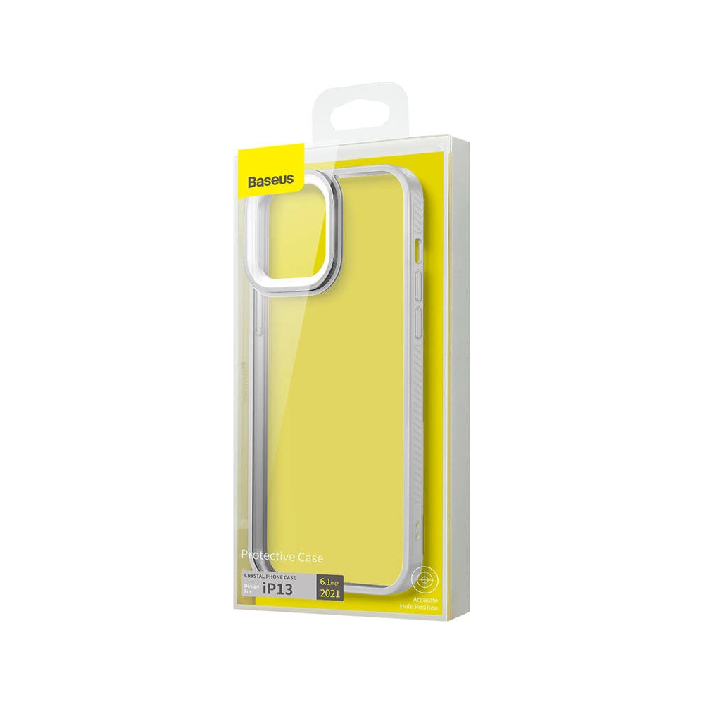 Hurtownia GSM - Etui Baseus Crystal Apple iPhone 13 (szare) - BSU3078GRY - {ean13} - Hurt