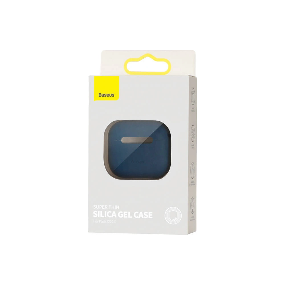 Hurtownia GSM - Etui Baseus Superthin Apple AirPods 3 (modré) - BSU3080BLU - {ean13} - Hurt