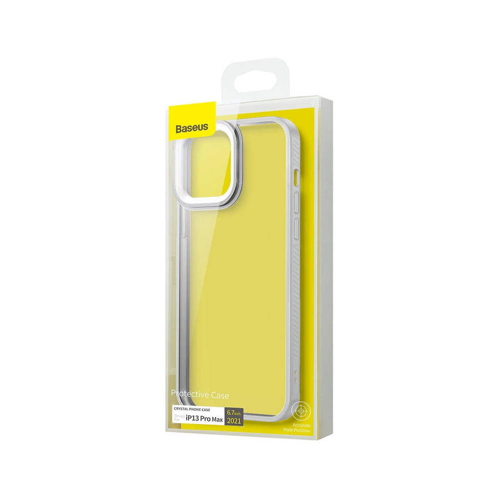 Hurtownia GSM - Etui Baseus Crystal Apple iPhone 13 Pro Max (šedé) - BSU3081GRY - {ean13} - Hurt