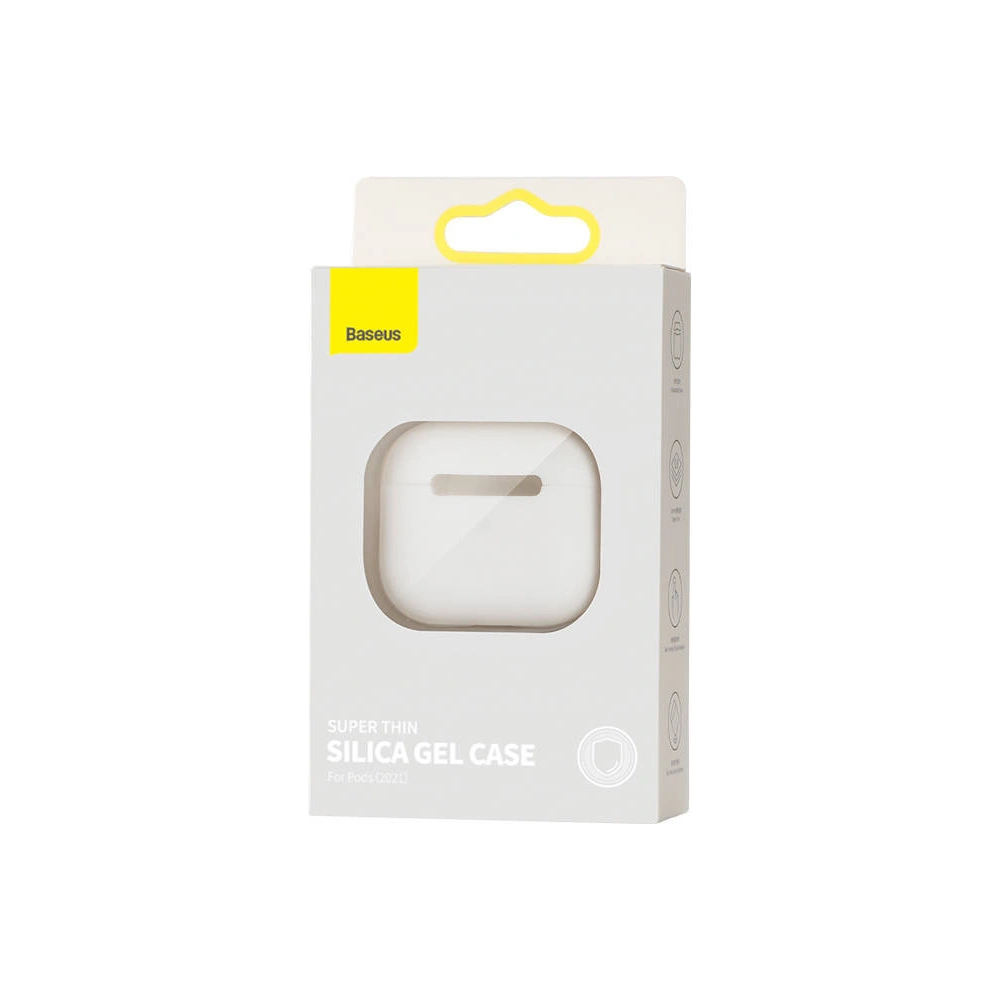 Hurtownia GSM - Etui Baseus Superthin Apple AirPods 3 (bílé) - BSU3082WHT - {ean13} - Hurt