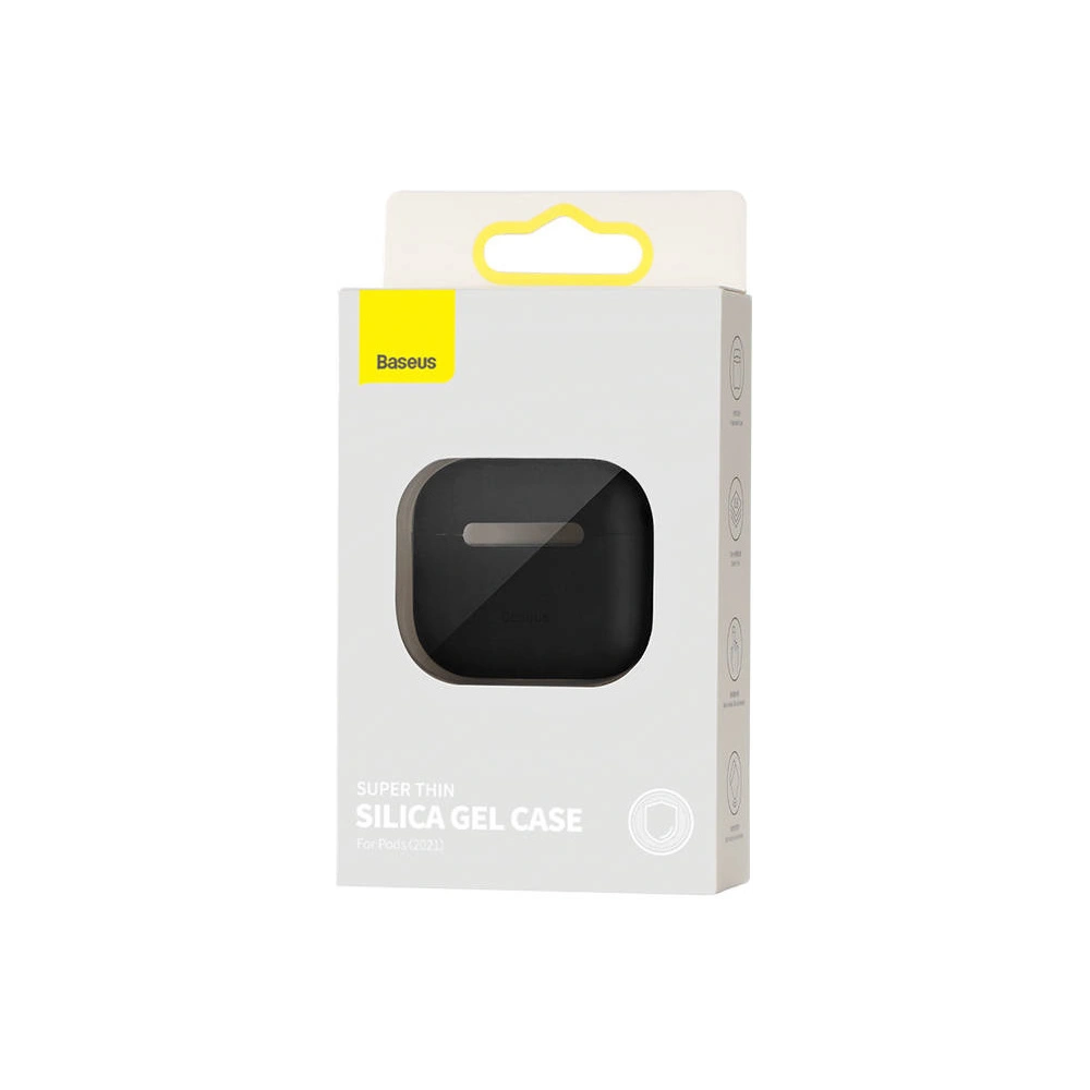 Hurtownia GSM - Etui Baseus Superthin Apple AirPods 3 (černé) - BSU3083BLK - {ean13} - Hurt