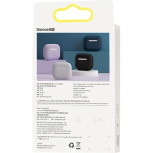 Hurtownia GSM - Case Baseus Superthin Apple AirPods 3 (schwarz) - BSU3083BLK - {ean13} - Hurt