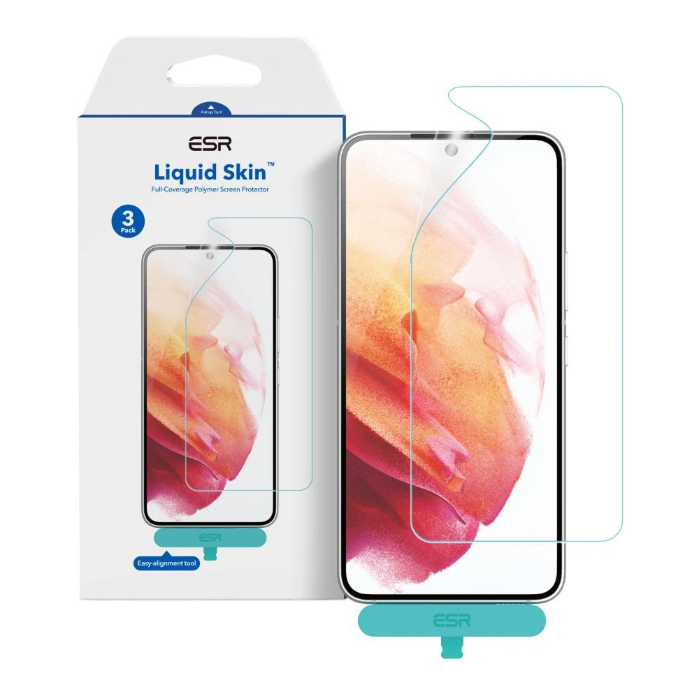 Hurtownia GSM - Folie ESR Liquid Skin Samsung Galaxy S22 Ultra [3 PACK] - ESR472 - {ean13} - Hurt