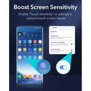 homescreen.pl - Folia ESR Liquid Skin Samsung Galaxy S22 Ultra [3 PACK]