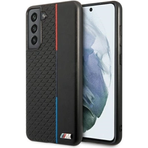Hurtownia GSM - Etui BMW BMHCS21FETRTBK Samsung Galaxy S21 FE černý/black hardcase M Collection Triangles - BMW268BLK - {ean13} - Hurt