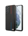 BMW BMHCS21FETRTBK Samsung Galaxy S21 FE black hardcase M Collection Triangles