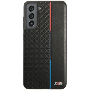 Hurtownia GSM - Etui BMW BMHCS21FETRTBK Samsung Galaxy S21 FE czarny/black hardcase M Collection Triangles - BMW268BLK - {ean13} - Hurt