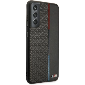 Hurtownia GSM - Etui BMW BMHCS21FETRTBK Samsung Galaxy S21 FE czarny/black hardcase M Collection Triangles - BMW268BLK - {ean13} - Hurt