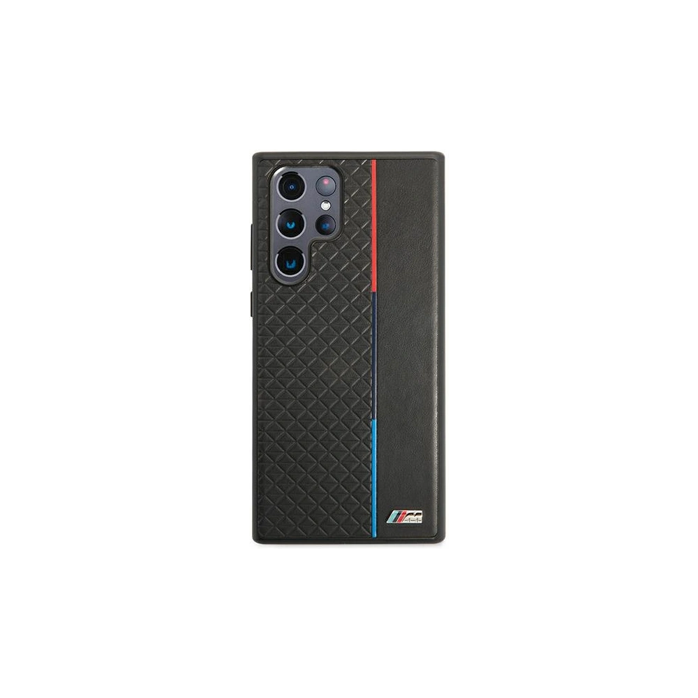 Hurtownia GSM - Etui BMW BMHCS22LTRTBK Samsung Galaxy S22 Ultra černý/black hardcase M Collection Triangles - BMW269BLK - {ean13} - Hurt