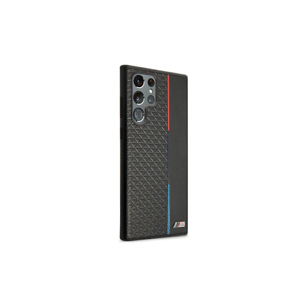 Hurtownia GSM - Etui BMW BMHCS22LTRTBK Samsung Galaxy S22 Ultra černý/black hardcase M Collection Triangles - BMW269BLK - {ean13} - Hurt