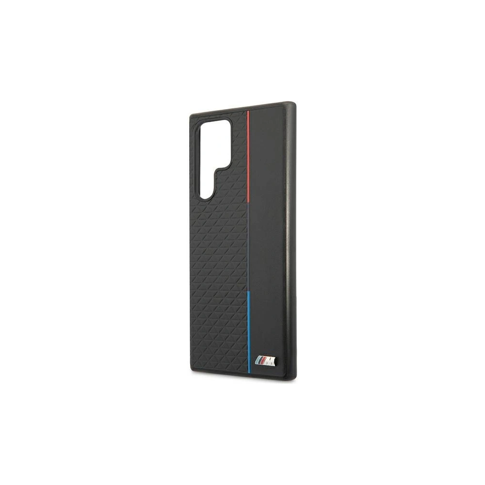 Hurtownia GSM - Etui BMW BMHCS22LTRTBK Samsung Galaxy S22 Ultra černý/black hardcase M Collection Triangles - BMW269BLK - {ean13} - Hurt