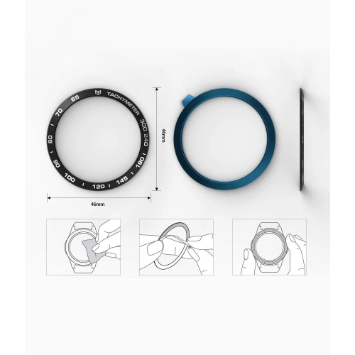 Nakładka alu Ringke Samsung Galaxy Gear S3/Watch 46mm - Home Screen