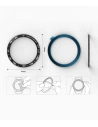 Wholesale Ringke Bezel Ring Samsung Galaxy Gear S3/Watch 46mm Aluminium Black GW-46-07 - RGK849ABLK - {ean13} - Hurt