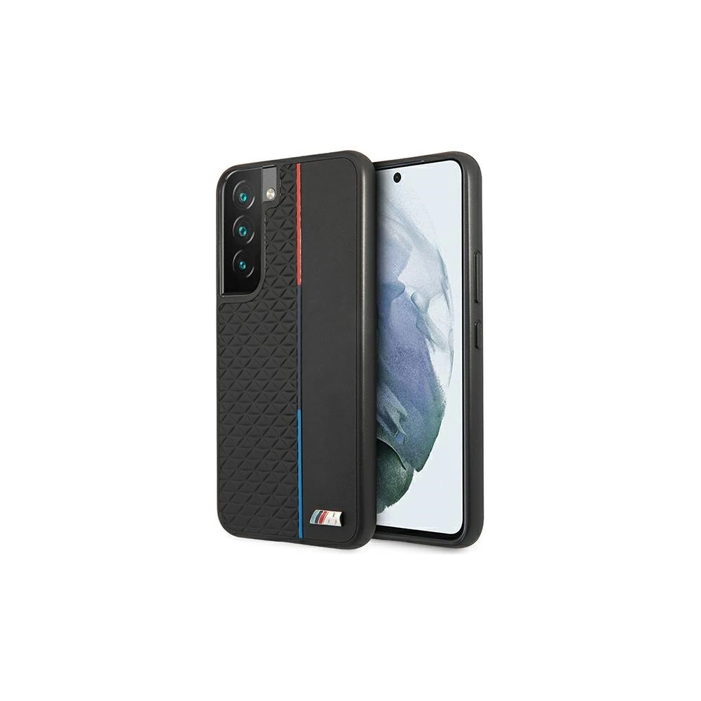 Hurtownia GSM - Etui BMW BMHCS22STRTBK Samsung Galaxy S22 černý/black hardcase M Collection Triangles - BMW270BLK - {ean13} - Hurt