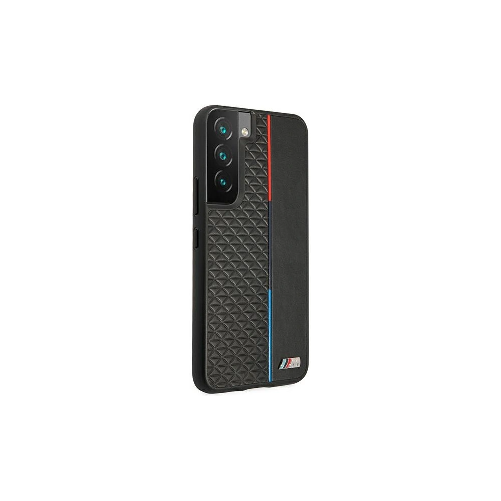 Hurtownia GSM - Etui BMW BMHCS22STRTBK Samsung Galaxy S22 černý/black hardcase M Collection Triangles - BMW270BLK - {ean13} - Hurt